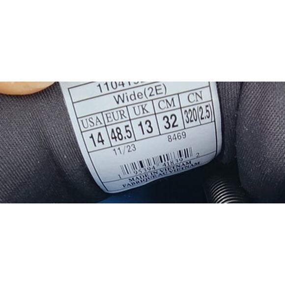 Men's Brooks Glycerin 21 Running Athletic Sneakers Blue Orange Size US 14 - Picture 11 of 11